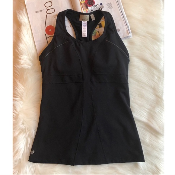 Athleta Tops - Athleta Black Racerback Sports Tank Top S
